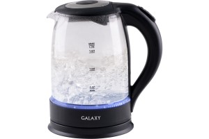 Чайник электрический Galaxy GL0553 ЧЕРНЫЙ (2200Вт, 1,7л)