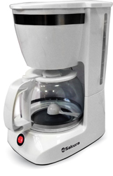 Кофеварка SA-6109W 1,25л кап