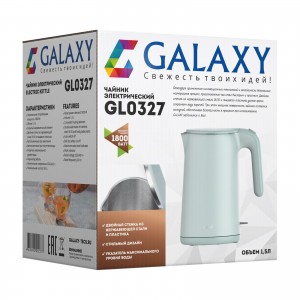 Чайник электрический Galaxy GL0327 НЕБЕСНЫЙ (1800 Вт)