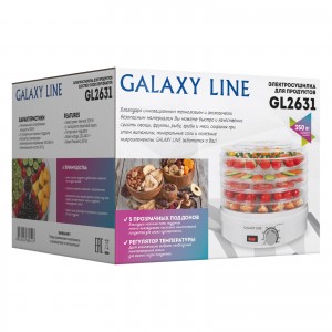 Электросушилка для продуктов Galaxy GL2631 (350Вт)