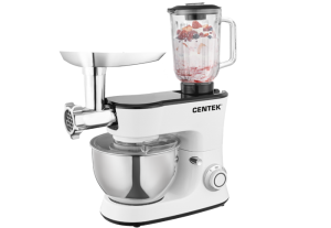 Планетарный миксер Centek CT-1136  1200 Вт +Блендер +Мясорубка, чаша 5л