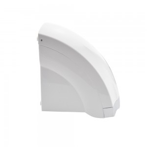 Сушилка для рук GFmark корпус пластик АБС цвет белый + хром ,с неоновой подсветкой , КЛАССИКА