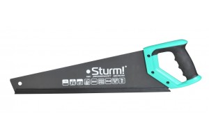 Ножовка по дереву Sturm 450мм, тефлоновое покрытие, 7TPI 3D Sturm 1060-62-450