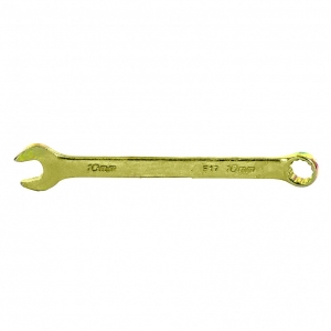 Ключ комбинированный 10мм Желтый цинк СИБРТЕХ 14976