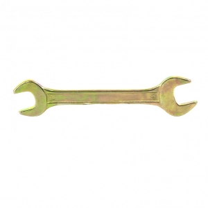 Ключ рожковый 17*19мм, желтый цинк, СИБРТЕХ 14310